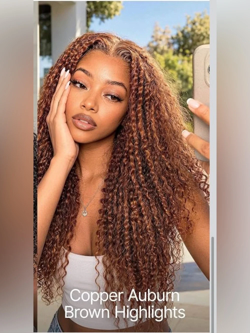 N/A kinky curly